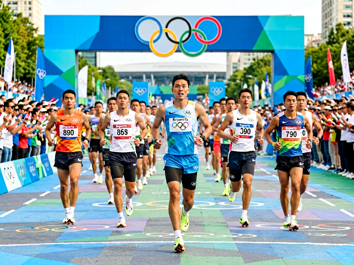 奥运会运动员入场仪式盛况